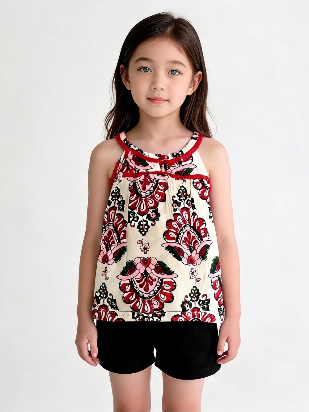 Carter's Vibrant Pink and Green Toddler Dress
